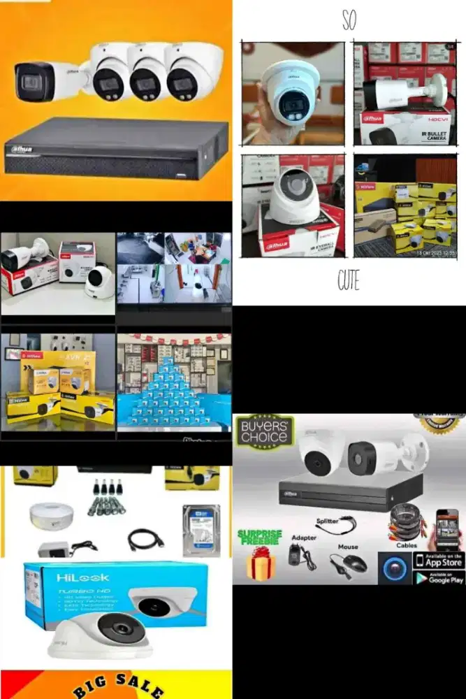 Cctv paketan komplit murah di beji kota Depok