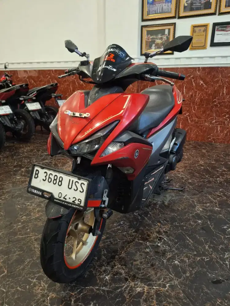 DIJUAL MURAH AEROX S ABS TH 2019 PAJAK HIDUP MESIN HALUS STANDAR PBRIK