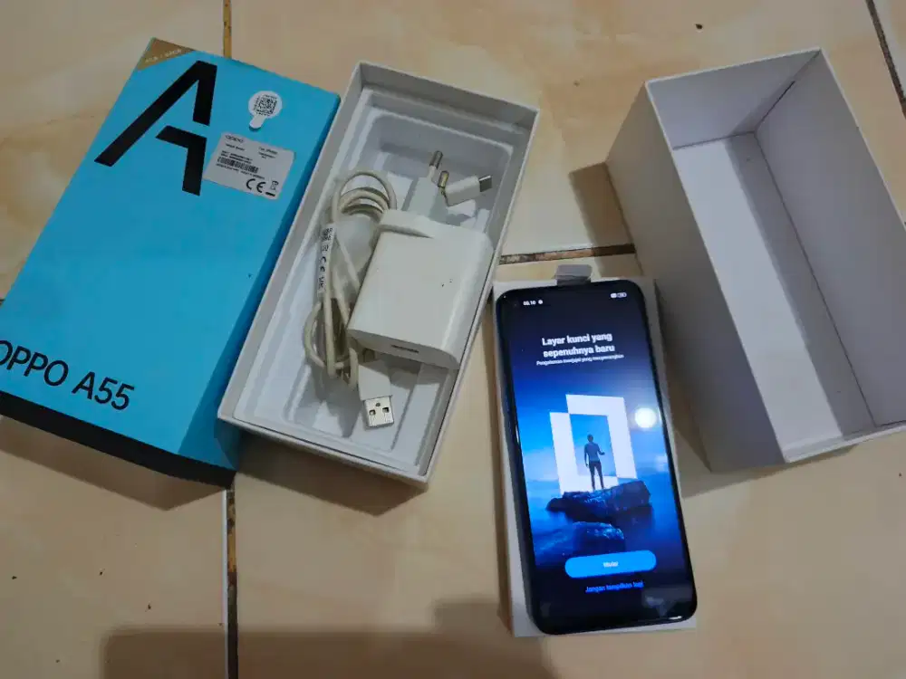 Oppo A55 4/64 seken fullset