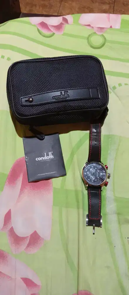 JAM TANGAN CONDOTTI CN2102 LIKE NEW PEMAKAIAN PRIBADI