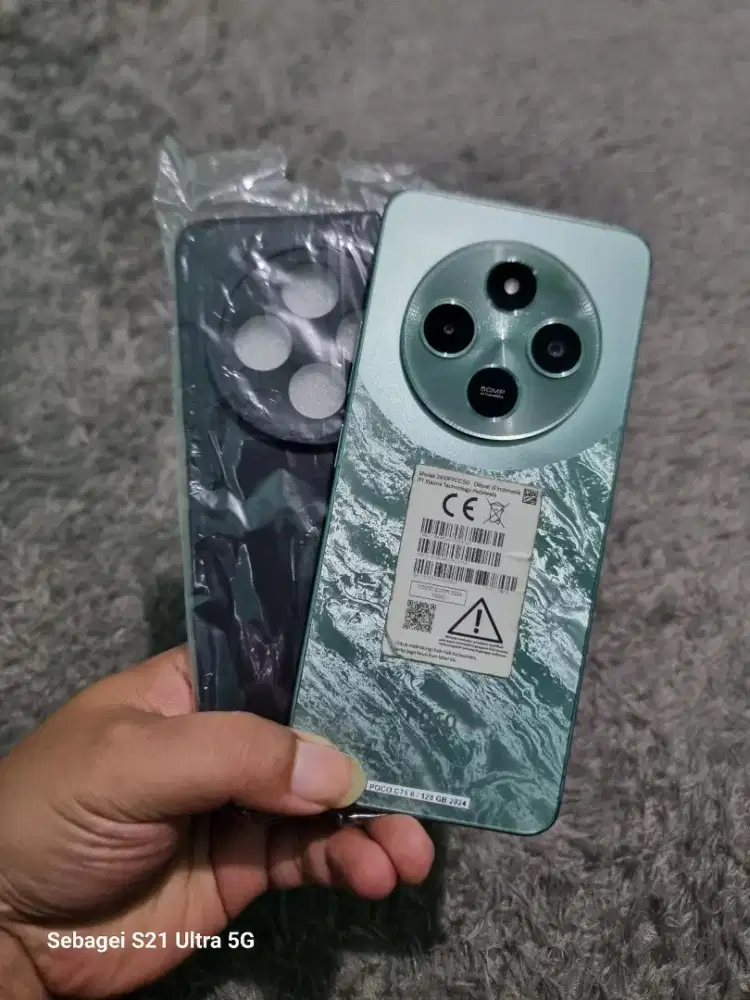 Poco C75 NFC Ram 12GB 6+6/128GB Murah Siap Pakai (Lokasi Cicaheum)