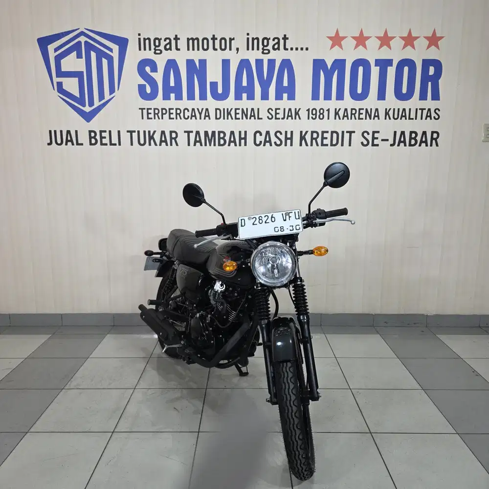 W 175 SE BLACK STEEL NEW 2025 - SRI SANJAYA MOTOR