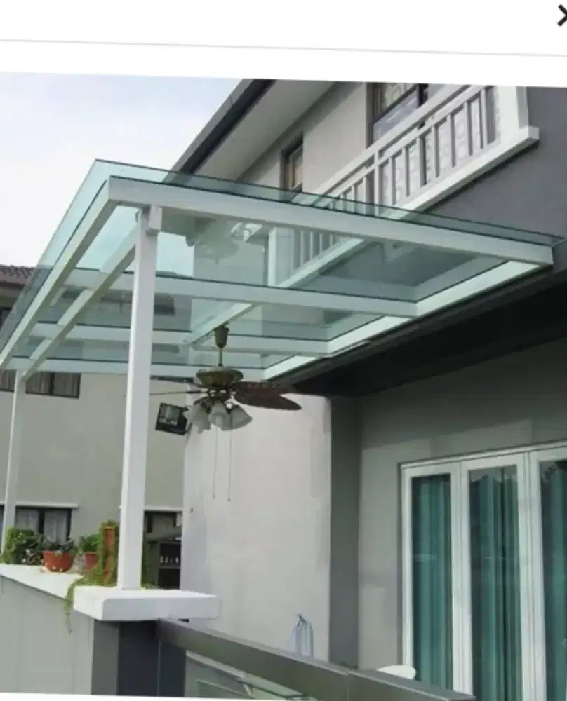 Kanopi atap kaca murah