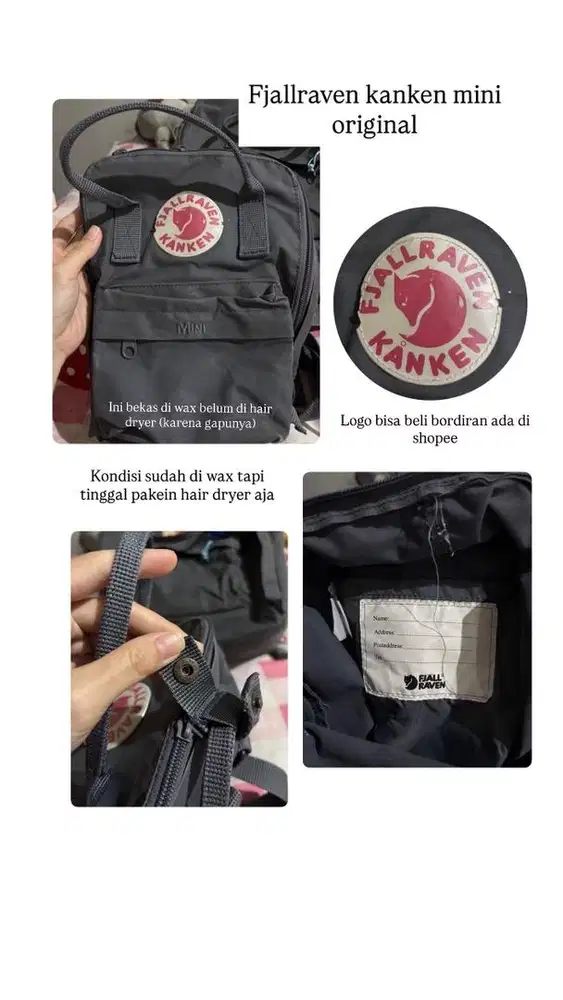 Fjallraven kanken mini original