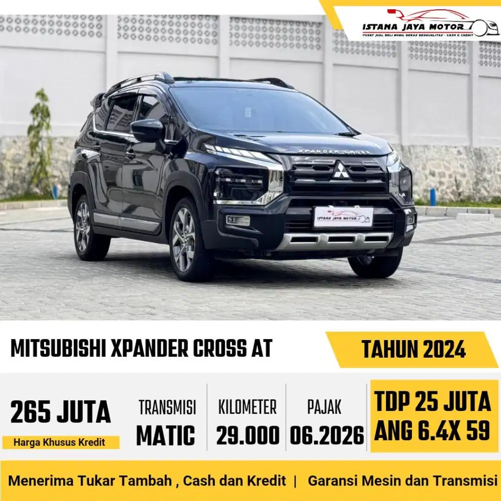 TERBARU Mitsubishi Xpander Cross Premium AT 2024 Hitam
