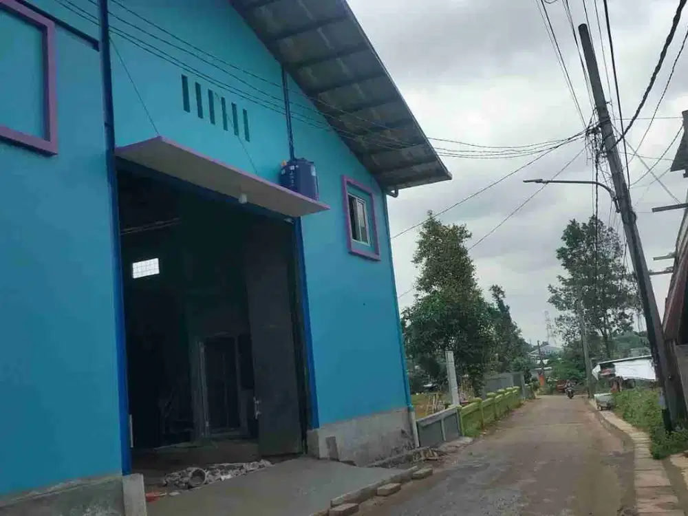 Gudang baru 2 unit di Mustika Jaya Bekasi