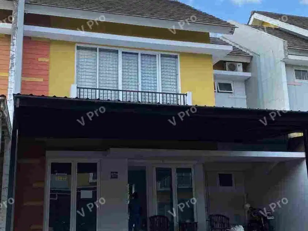 dijual rumah mewah dua lantai siap huni di royal spring hertasning gowa