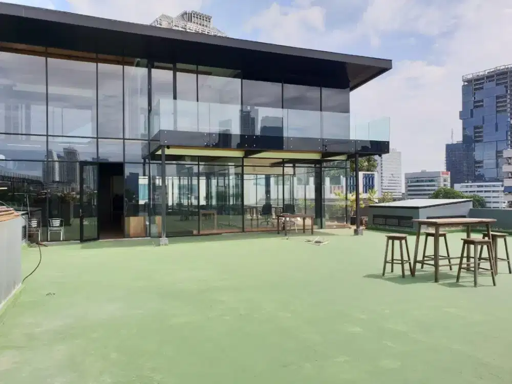 Gedung kantor rapih siap pakai di Kebon Sirih - Jakarta Pusat