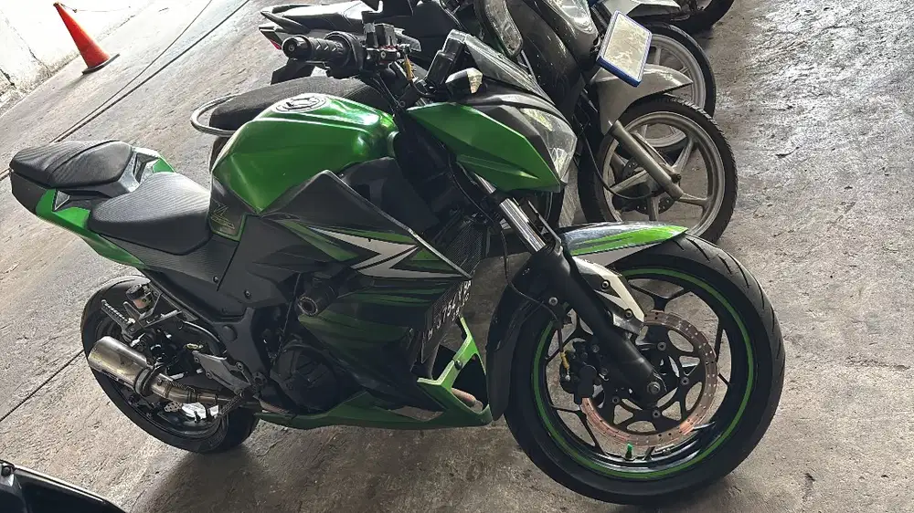 Jual Cepat Z250 hijau, STNK off 2016