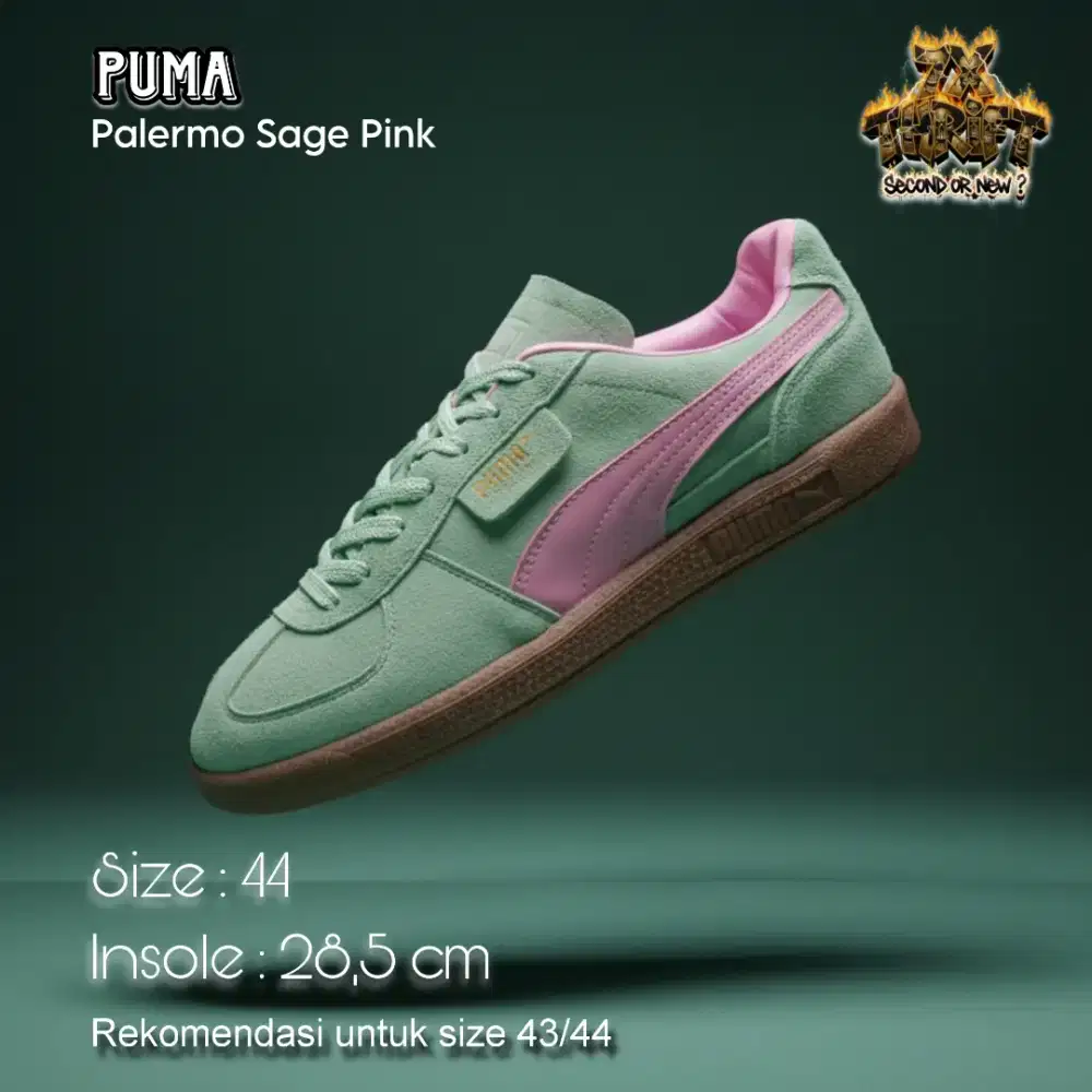 SEPATU PRIA/WANITA PUMA PALERMO FRESHMINT