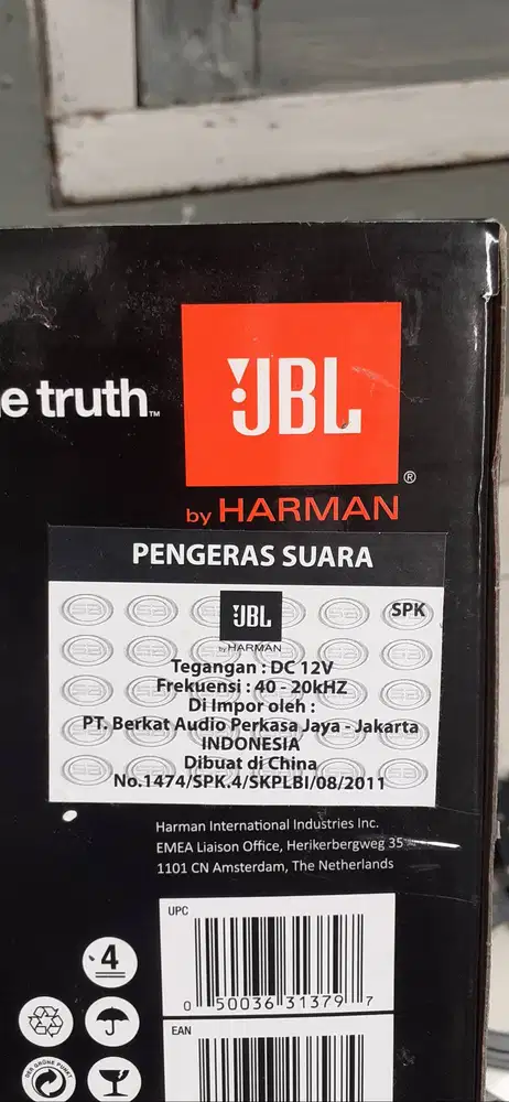 DIJUAL Speaker 6 Inch Coaxial JBL Gto-629