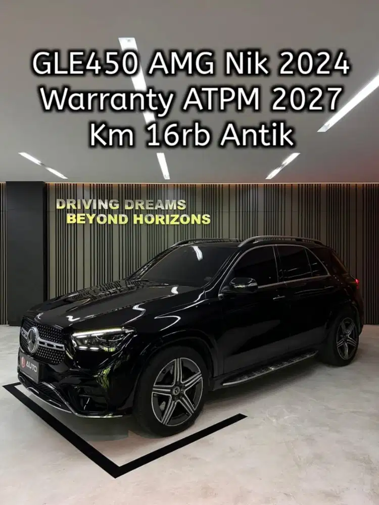 Mercedes Benz GLE450 AMG 2024 Facelift Hitam