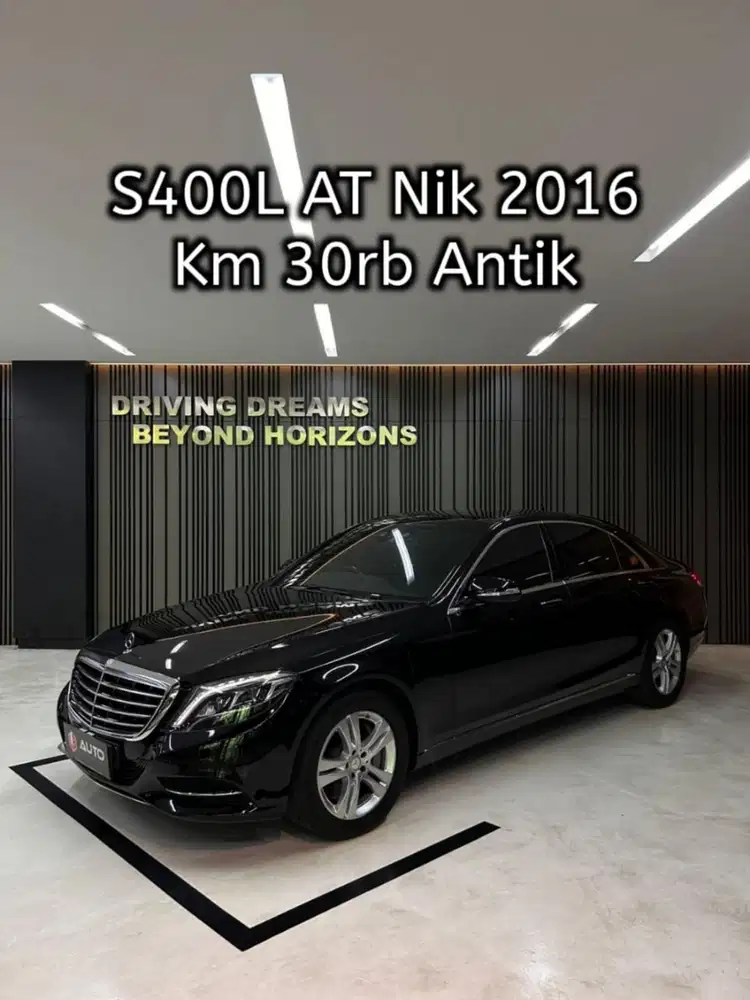 Mercedes Benz S400 S400L AT 2017 Hitam Mercy