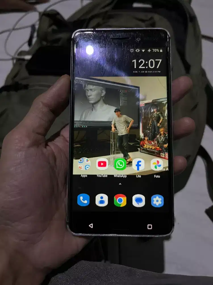 nokia 6 ram 3/32 retak fungsi normal