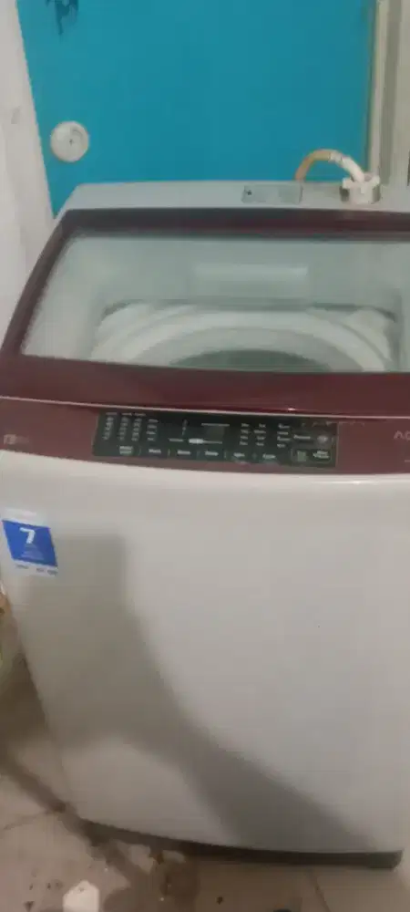 Mesin cuci Aqua 1 tabung