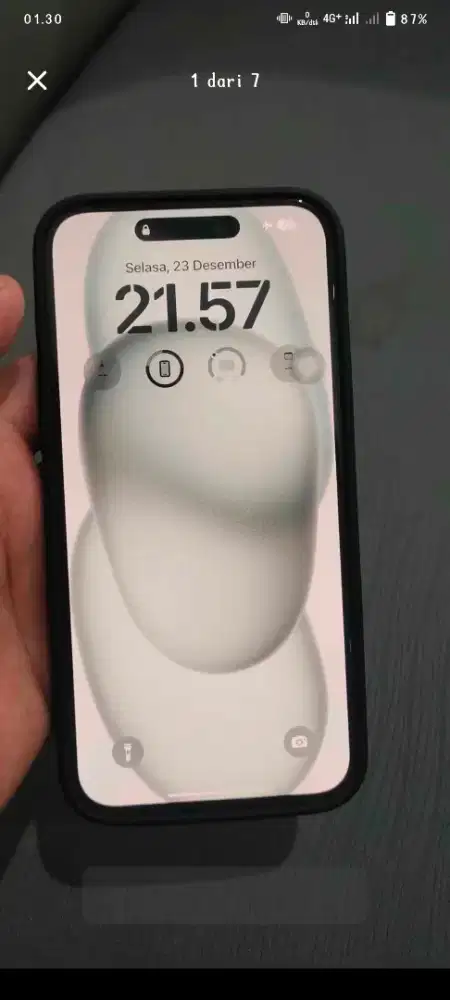 iPhone 15 plus 128 GB rsim tanam