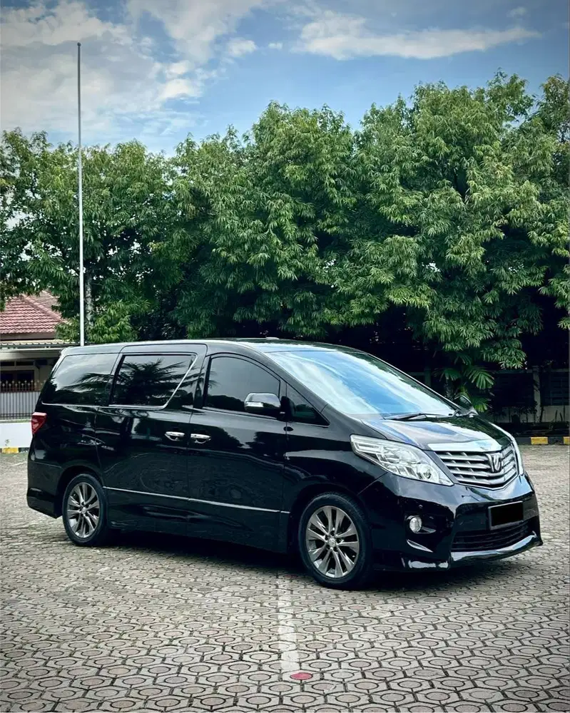 Toyota Alphard S Hitam 2010 Tdp Murmer Ori Menarik Bu Antik Simpanan