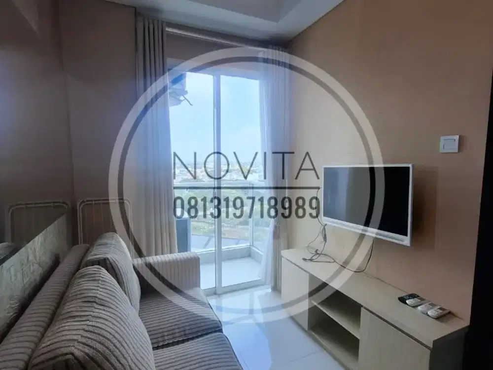 Disewakan Apartemen Puri Mansion Jakarta Barat - 1 BR Fully Furnished Nego