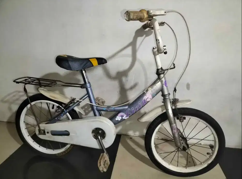 Sepeda anak ukuran 16 kondisi normal