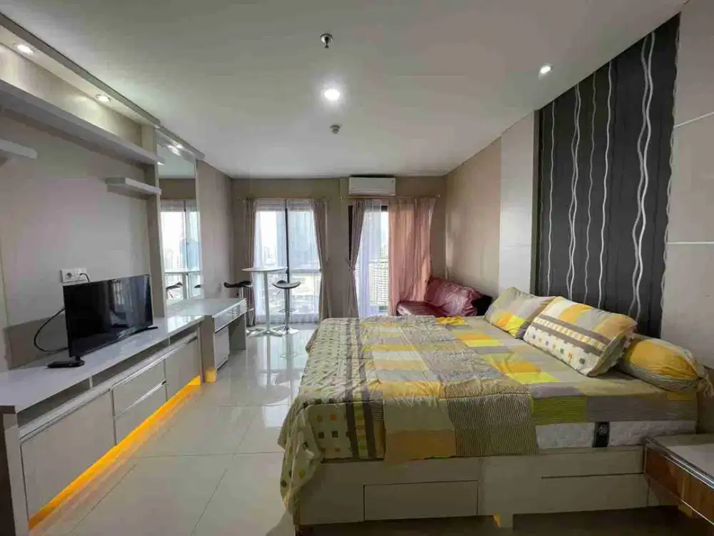 Studio Big Size Tamansari Semanggi Furnished View Cantik Siap Huni - Minimal 6 Bulan Sewa