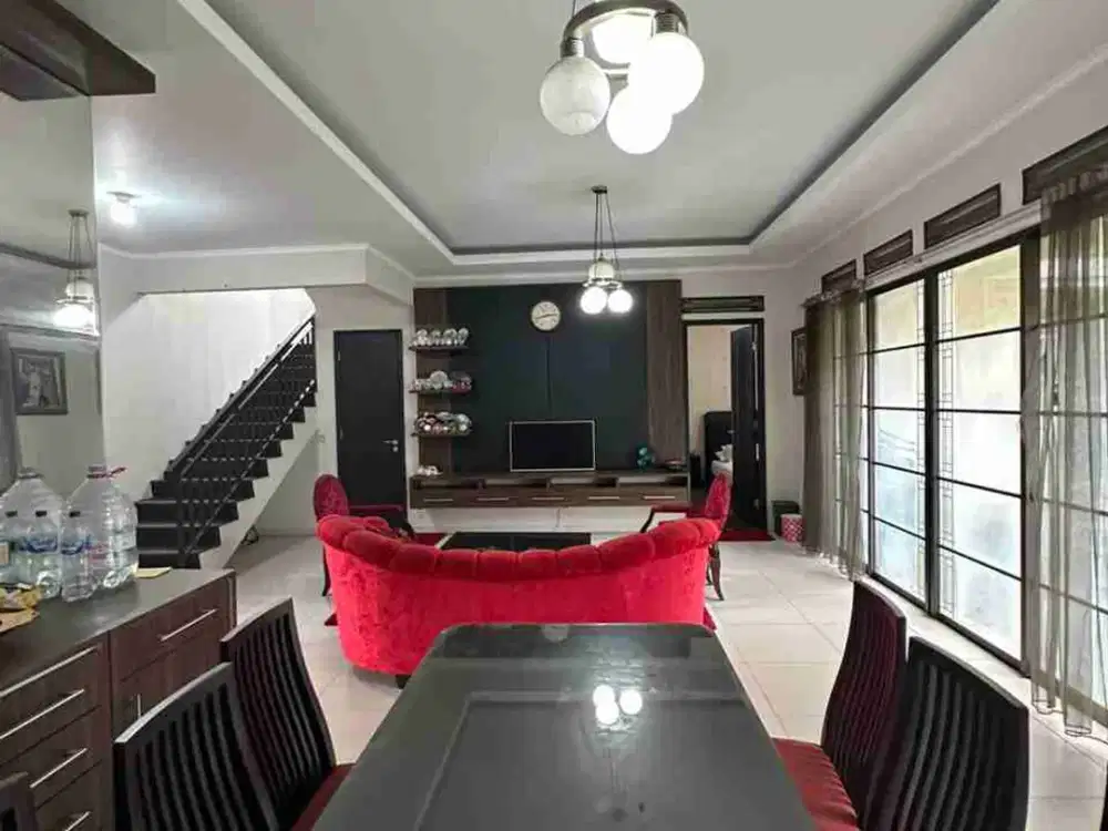 DIJUAL RUMAH KBP TATAR BTD SIAP HUNI FULL FURNISHED