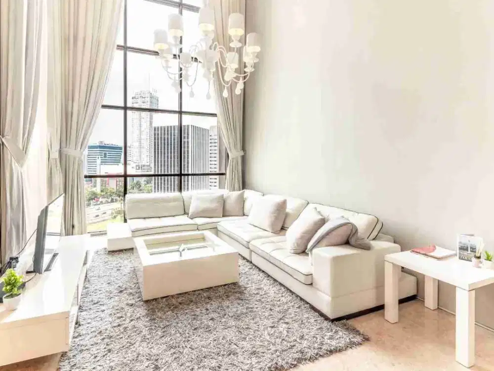 Sewa Apartemen Senopati Suites 2+1 Bedroom Full Furnished