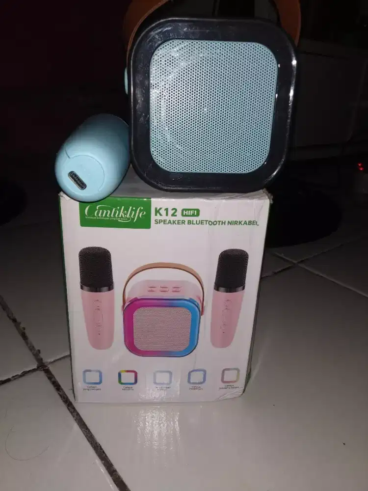 Speaker bloototh mungil & mic