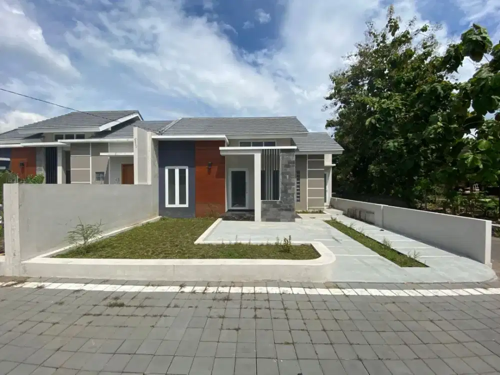 Rumah Minimalis Modern Luas 107 m2 Harga di Bawah 600 Juta-an di Kalasan