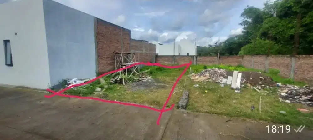 Tanah di dalam cluster perumahan