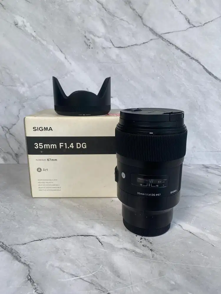 Dijual Lensa Sigma For Sony FE 35mm F1.4 DG HSM Nego 7.500.000