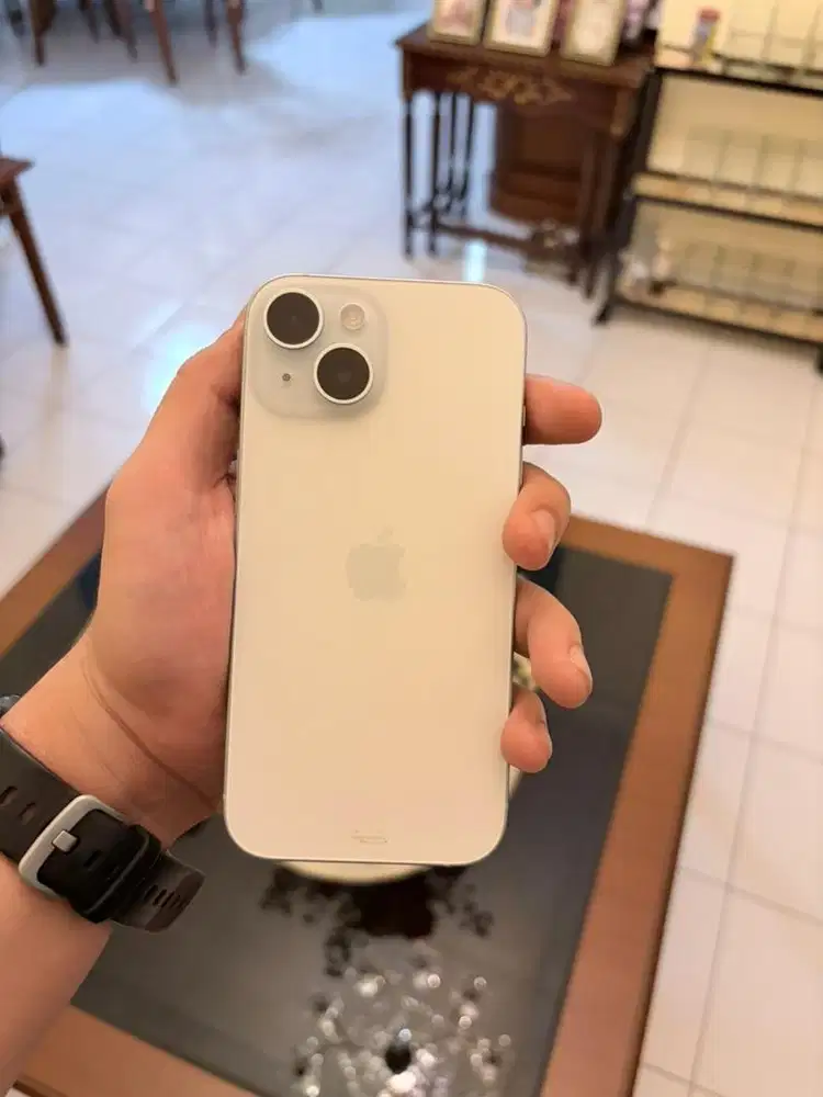 IPHONE 15 BLUE 128GB RESMI, BH 99% GARANSI PANJANG!