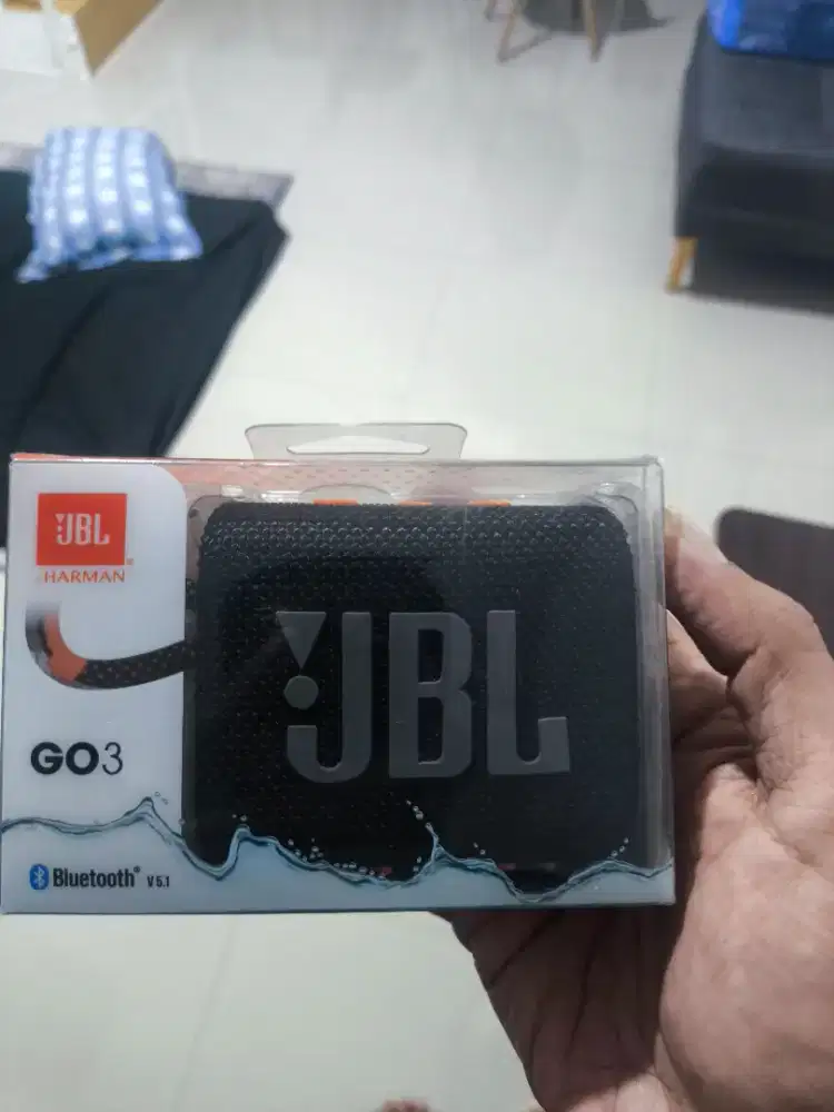 Speaker JBL GO 3 Original black garansi resmi masih ON