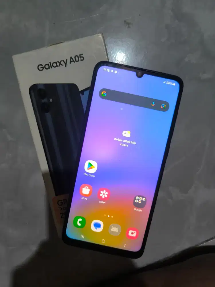 Samsung galaxy a05 4/64 original ex resmi Samsung sein Indonesia