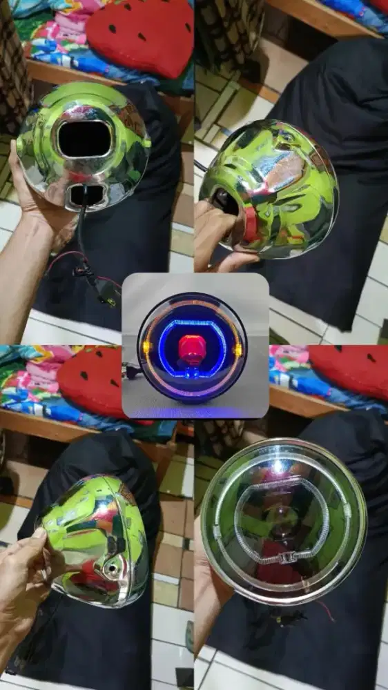 Lampu depan biled CR7 7inch