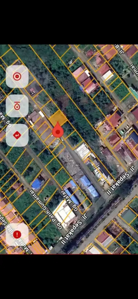 Tanah sepakat 2 untan dekat booster PDAM