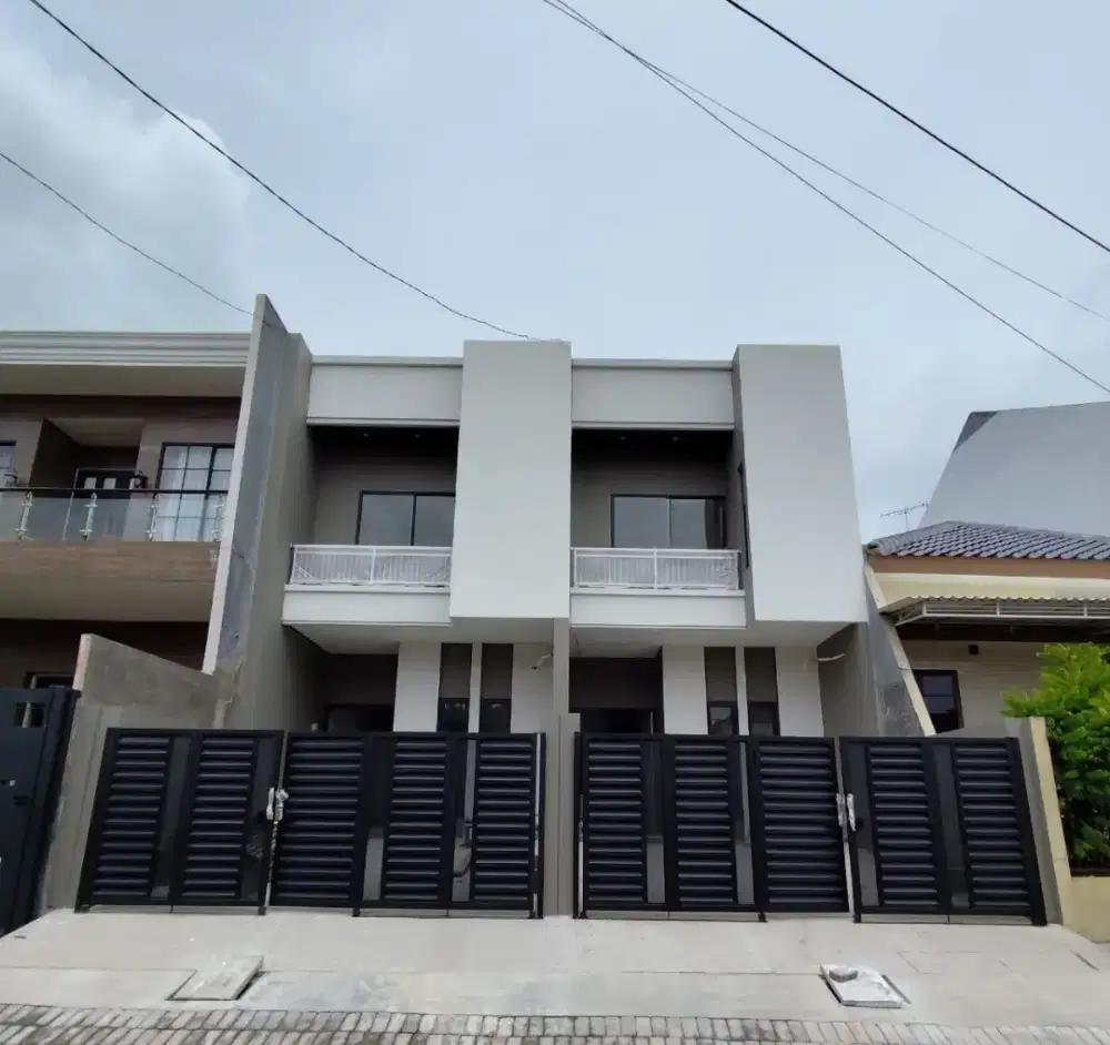 Villa Kalijudan‼️Jual Rumah Baru dekat Unair,Galaxy Mall,Dharmahusada