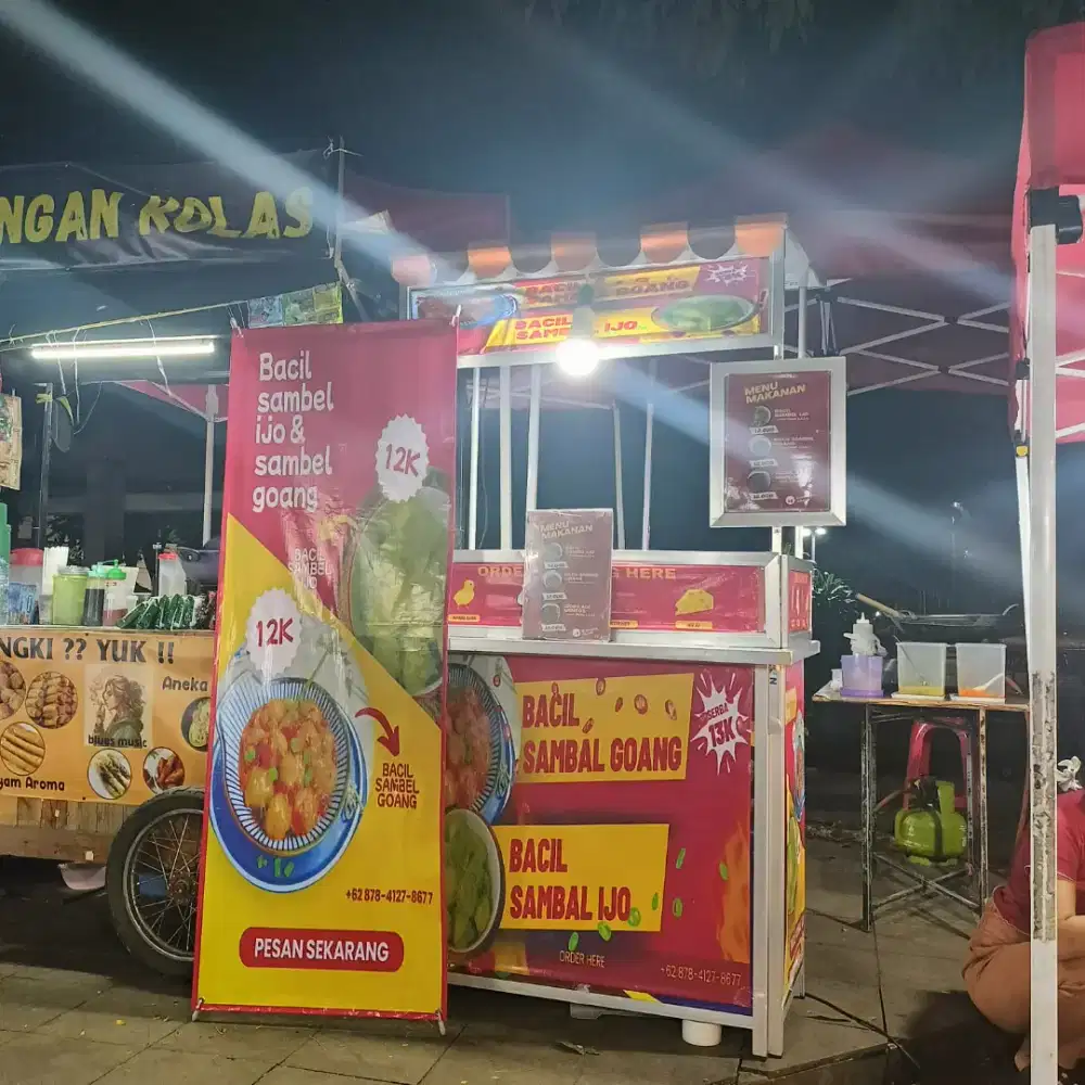 Lapak usaha  tengah kota bandung