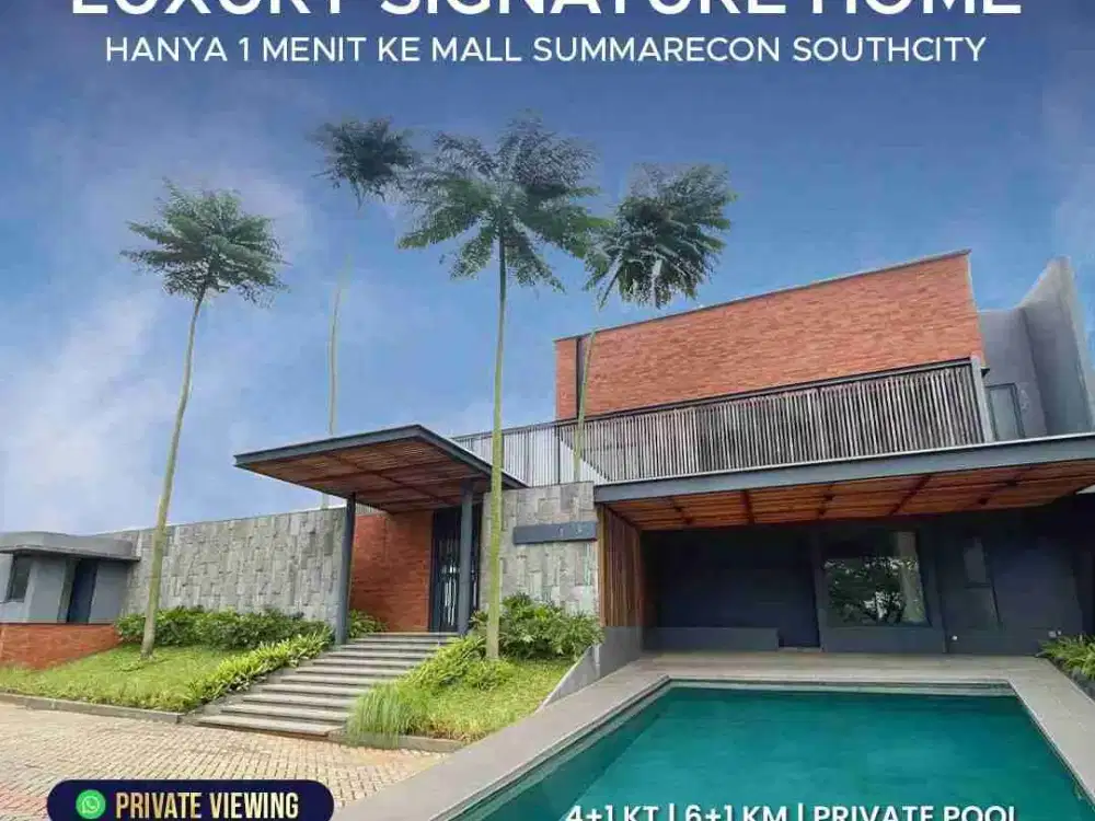RUMAH MEWAH SIAP HUNI DIJUAL DI CLUSTER FORTUNIA PAMULANG