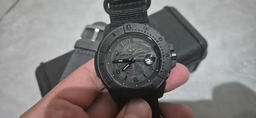 Luminox 3601 Black Out Navy Seal Foundation