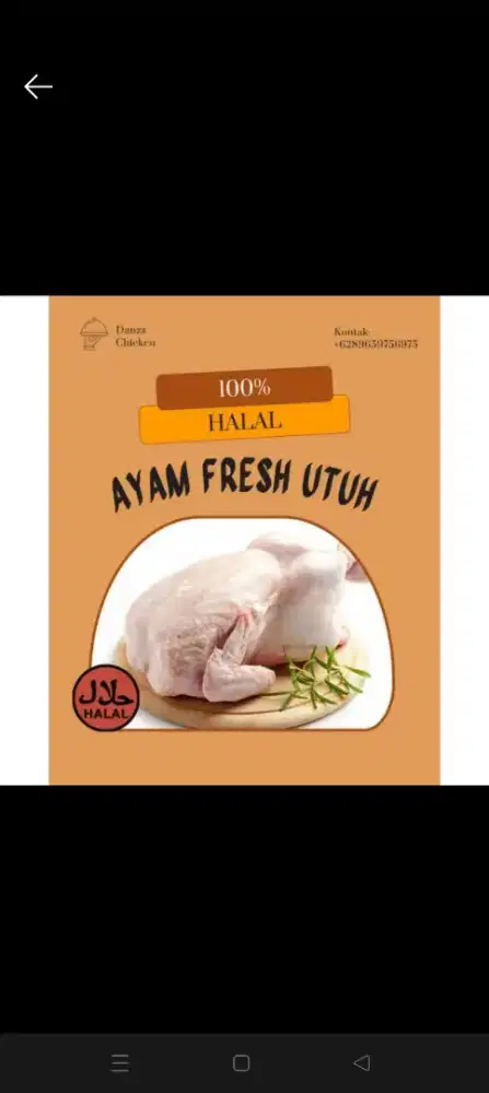 Ayam utuh dg kaki dan kepala ..ayam gebrus harga per kg