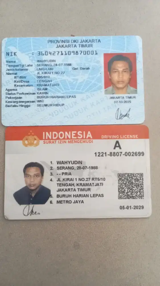 Saya lagi cari pekerjaan supir pribadi saya Tigal di Bekasi Cibitung