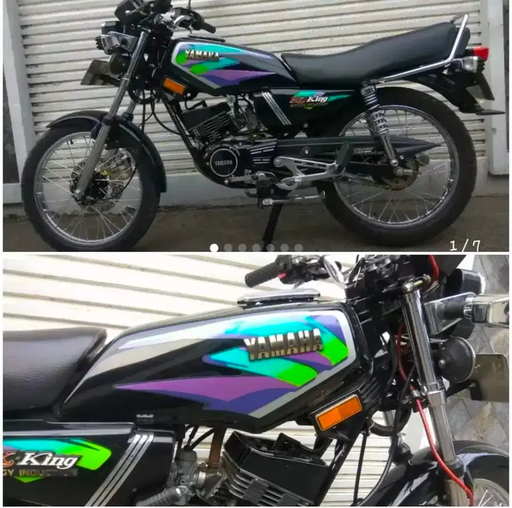 Dijual motor antik RX king