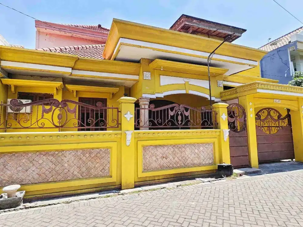 ‼️Hitung Tanah, Luas 256 m²‼️ Rumah Classic di Karah Dekat Ketintang Jambangan Kebonsari