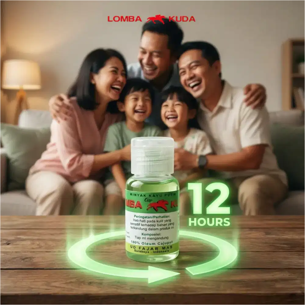 Minyak Kayu Putih Cap Lomba Kuda 15ml