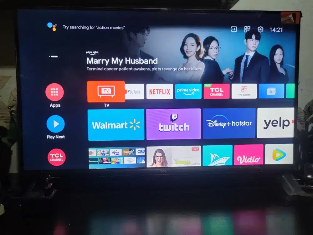 TV LED TCL 32A9 32 HD Digital Android TV Mulus Garansi Panjang 2027