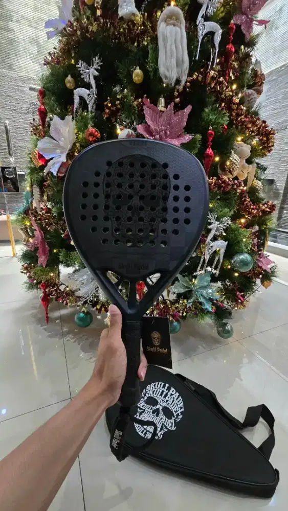 Raket Padel SKULLPADEL V1100 2026 RARE MATE DARK BLUE
