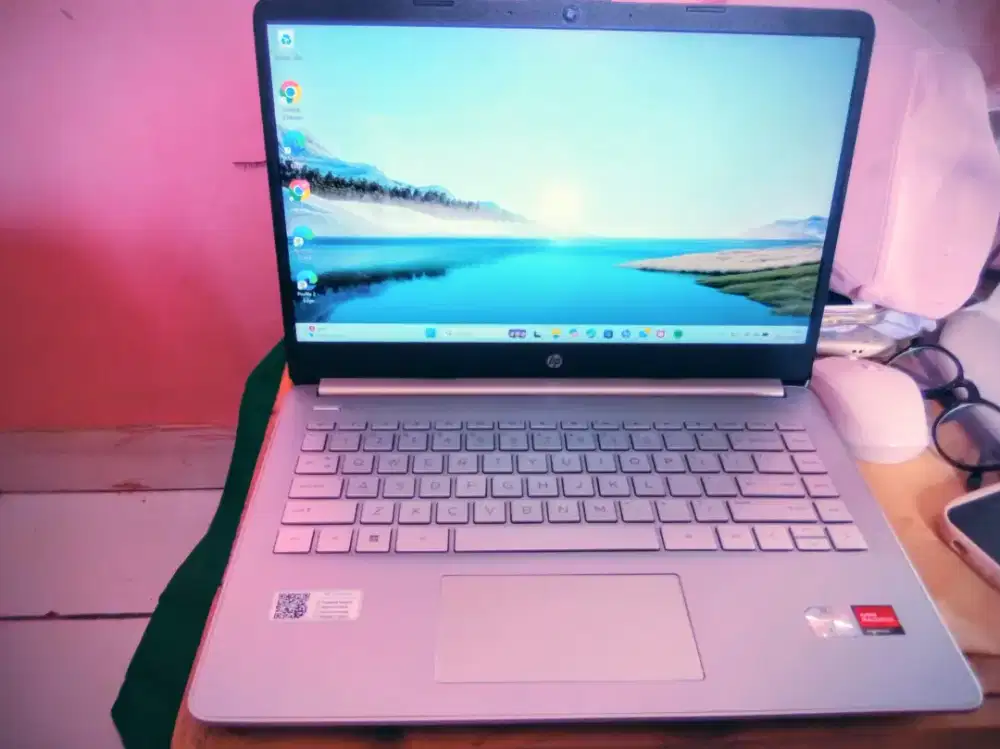 Laptop HP 14s CELERON N4500 GARANSI ON