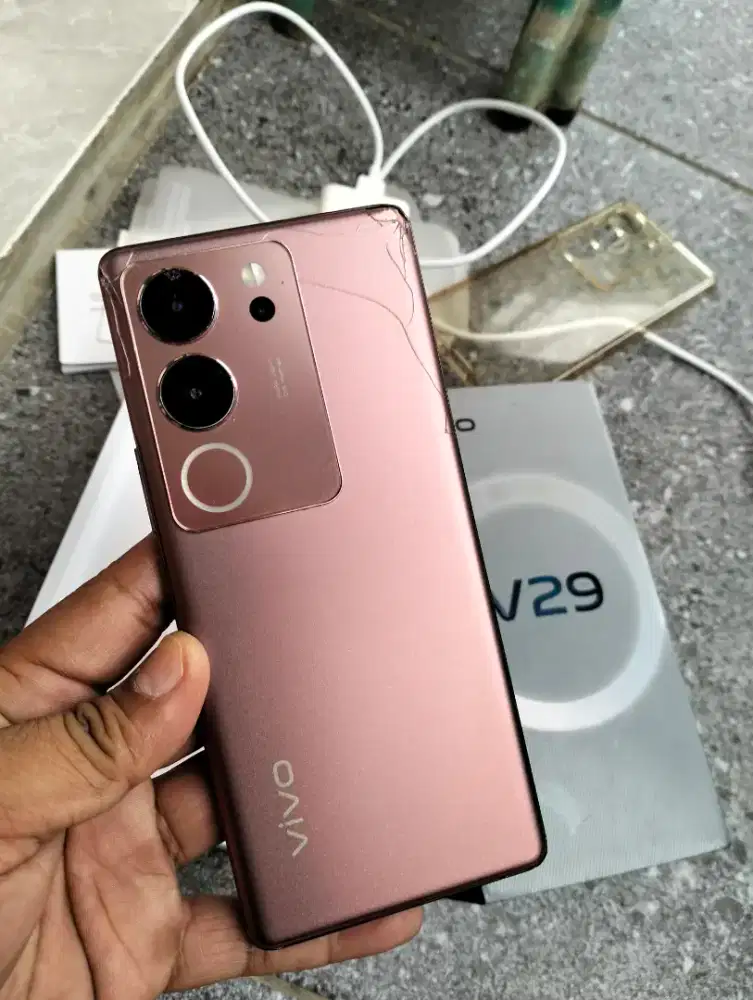 Vivo V29 8/128GB Layar Edge NFC Lengkap