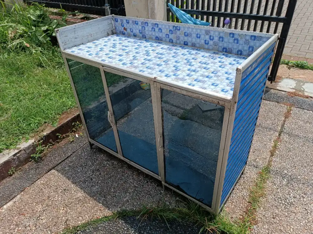 Dijual meja kompor include kompor