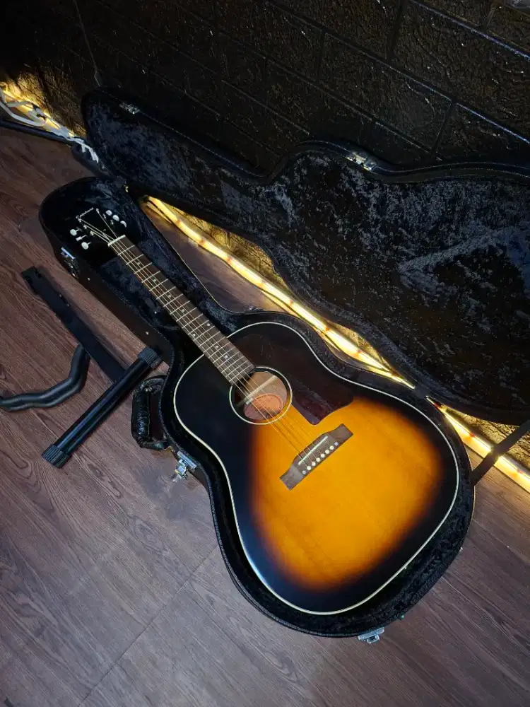 Gitar Epiphone J-45 Full Solid+Hardcase Original